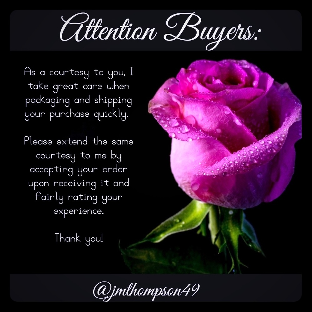 Posh Politely ~ Promptly Accept Your Purchase